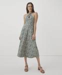 Pact Organic Cotton Women's Fit & Flare Halter Dress