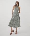 Pact Organic Cotton Women's Fit & Flare Halter Dress