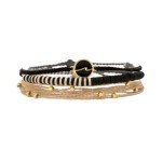 Bright Lines Stackable Bracelet Set for Women