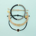 Bright Lines Stackable Bracelet Set for Women