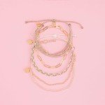 Golden Glow Bracelet Stack for Women