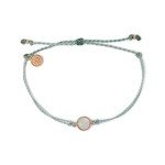 Rose Gold Moonstone Bracelet with Adjustable Band