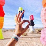 Pura Vida Pacific Blue Waterproof Bracelet with Charm