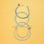 Santorini Stackable Bracelet Set for Women
