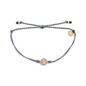 Pura Vida Gold Rose Quartz Waterproof Bracelet