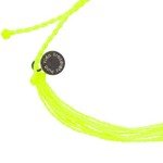 Neon Yellow Waterproof Adjustable Bracelet by Pura Vida