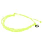 Neon Yellow Waterproof Adjustable Bracelet by Pura Vida