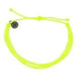 Neon Yellow Waterproof Adjustable Bracelet by Pura Vida