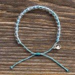 4Ocean Recycled Plastic Beaded Bracelet Support Ocean