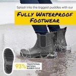Leopard Print Eco-Friendly Ankle Rain Boots