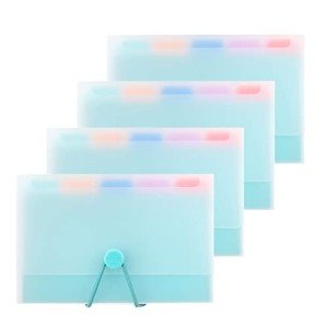 Yoobi Flash Card Holder Set with Dividers and Labels
