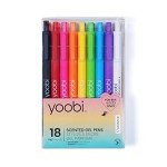 Colorful Yoobi Gel Pen Set â 18 Fun Colors