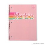 Barbie-Inspired 3-Pack Spiral Notebooks Set