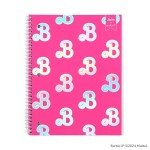 Barbie-Inspired 3-Pack Spiral Notebooks Set