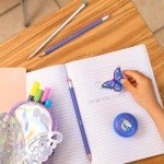 Yoobi Pre-Sharpened Pastel Pencils Set - 24 Pack