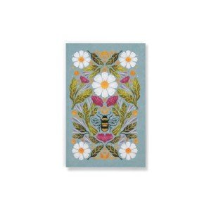 Honeybee Tea Classic Layflat Notebook, 8.25