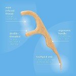 Eco-Friendly Mint Floss Picks – 200 Count