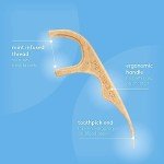 Eco-Friendly Floss Picks - 200 Count Bundle