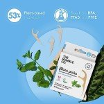Eco-Friendly Mint Floss Picks – 200 Count