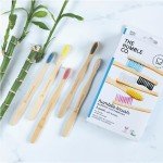 Eco-Friendly Bamboo Toothbrushes – Set of 5