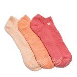Fair Trade Organic Cotton Ankle Socks - 3 Pack