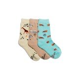 Fair Trade Organic Youth Crew Socks - 3 Pack