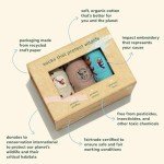 Fair Trade Organic Youth Crew Socks - 3 Pack