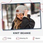 Cozy Cotton Beanie for Everyone - Black Speckled