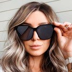 DIFF Gia Oversized Square Sunglasses for Women
