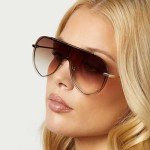 Imani Oversized Shield Sunglasses for Women