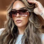 Imani Oversized Shield Sunglasses for Women