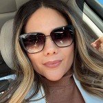 Grace Cat Eye Metal Sunglasses for Women