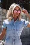 DIFF Meredith Oversized Square Sunglasses for Women