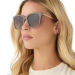 Bella Square Sunglasses for Women - UV400 Protection