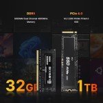 BOSGAME P3 Mini Gaming PC with Ryzen 9