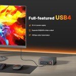 BOSGAME P3 Mini Gaming PC with Ryzen 9