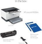 HP LaserJet M209dw Wireless Monochrome Laser Printer
