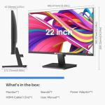 SANSUI 22" 1080p FHD Ultra-Slim Monitor