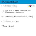 HP DeskJet 2855e Wireless All-in-One Printer
