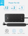 Anker Surge Protector Power Strip with USB Ports