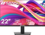 SANSUI 22" 1080p FHD Ultra-Slim Monitor