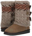 MUK LUKS Cheryl Women's Fashion Boots, Ecru