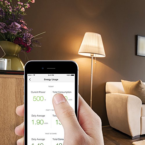 Smart WiFi Plug with Energy Monitoring by TP-Link