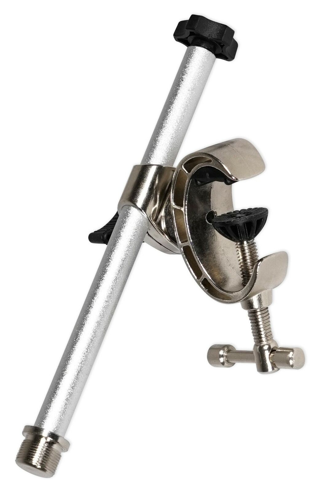 Rockville Karaoke Mic Stand with Boom & Tablet Mount