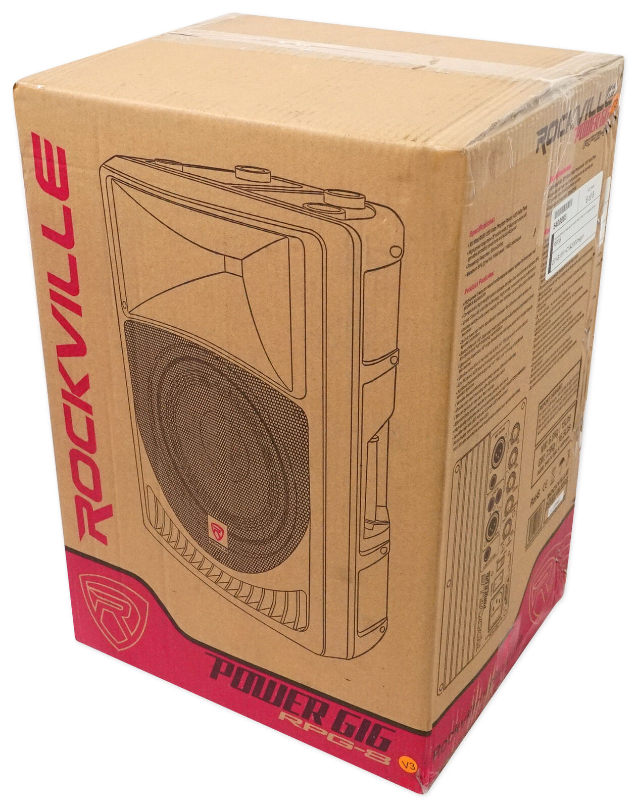 Rockville 8" Pro Karaoke Machine for All Devices