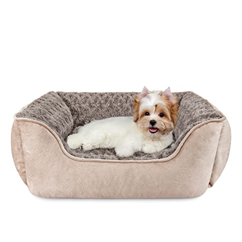 JOEJOY Rectangle Washable Dog Bed - Soft & Durable