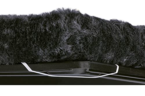 Cozy Gray Pet Bed with Bolster for Small Dogs