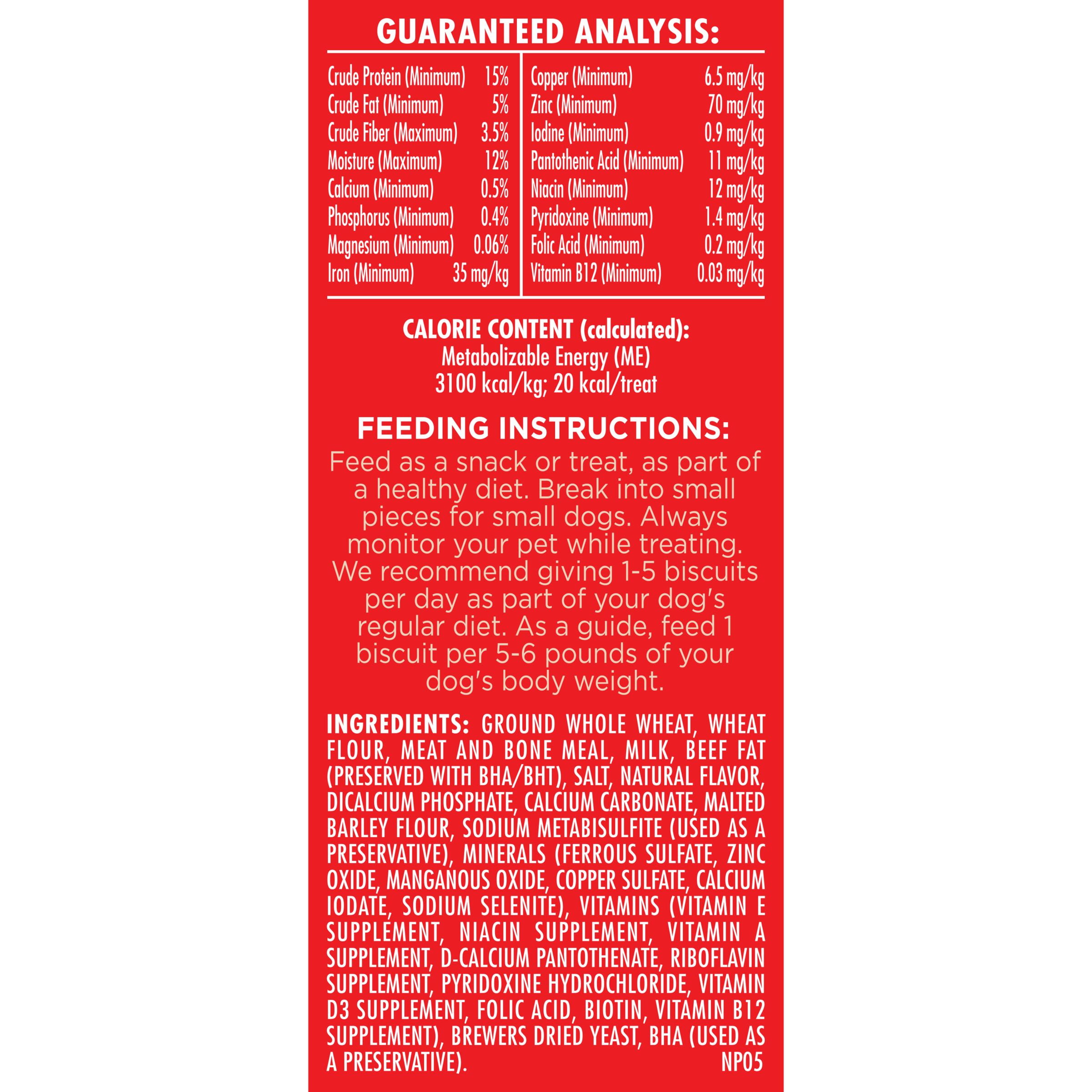 Milk-Bone Original Flavor Biscuits for Small Dogs