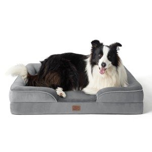 Comfortable Orthopedic Dog Bed with Removable Cover