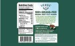 Organic Grass-Fed Filet Mignon Steak - 6 oz